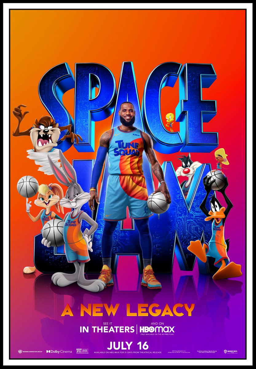M_W_Key's tweet image. Space Jam: A New Legacy (2021) / #MoviePosters / Size: 2203 x 3175 / 2857 x 4096 / 2132 x 3080 / #Basketball #ComputerAnimation #HighConceptComedy #Adventure #SpaceSciFi #Family #LooneyTunes / #LeBronJames #DonCheadle / Dir. #MalcolmDLee / IMDb Rating: 4.5/10 - Total crap!
