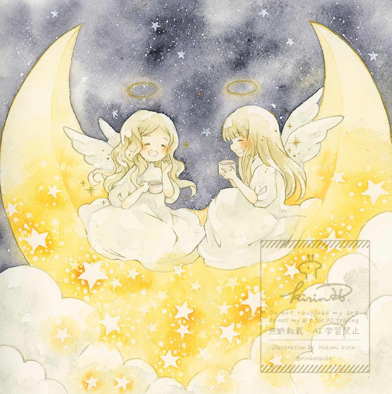 rinkeranke's tweet image. #三連休はフォロワーさんが増えるらしい 

水彩でイラストを描いております！
よろしくおねがいします😊✨