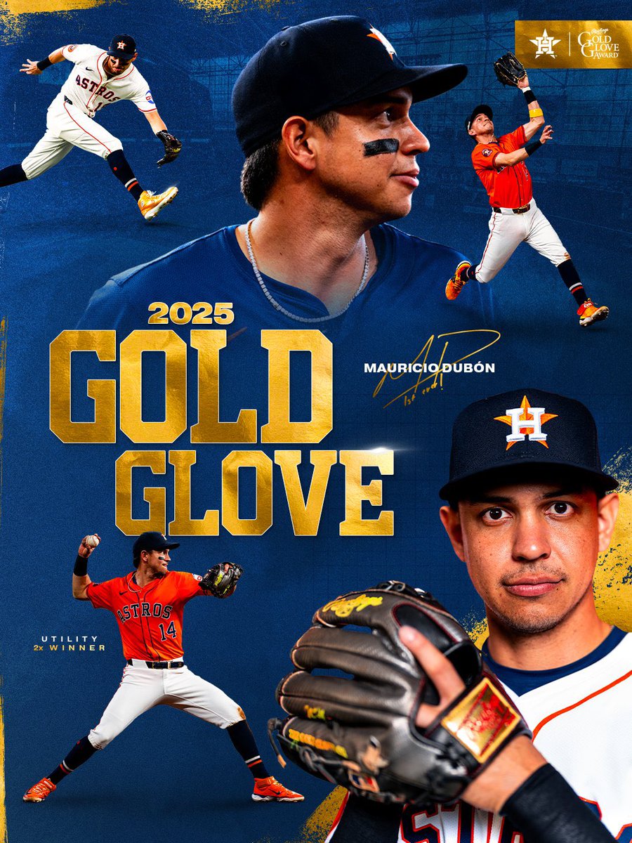 chacofunesjr's tweet photo. ¡El legado de Mauricio Dubón se sigue agigantando!

El hondureño ha ganado su segundo Guante de Oro como mejor jugador utilitario de la Liga Americana del Béisbol de Grandes Ligas. El mejor deportista catracho de todos los tiempos escribe su historia con letras doradas.

🇭🇳 ⚾️ https://t.co/RwGYWncM4m