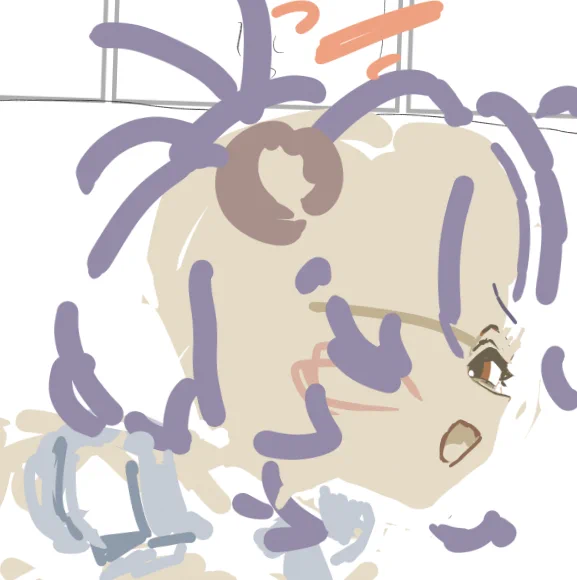 概念みたいな下描きだ
