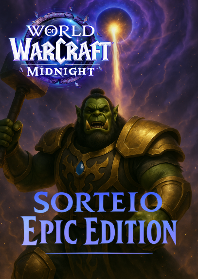 Lanjelive's tweet image. 🚨 SORTEIO ÉPICO!
Dia 11 começa o beta de Midnight e vamos sortear uma Edição Épica (com acesso ao beta!) 💜⚔️

🔁 Seguir e Retwittar pra participar!
🎥 Sorteio ao vivo dia 11!
#WoW_Partner  #WoWBrasil