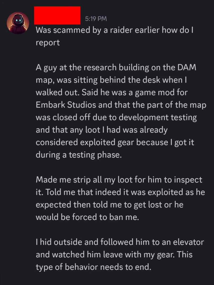 The ARC Raider (@thearcraider) on Twitter photo 