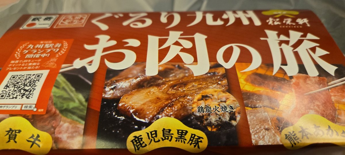 昼飯は駅弁(^q^)