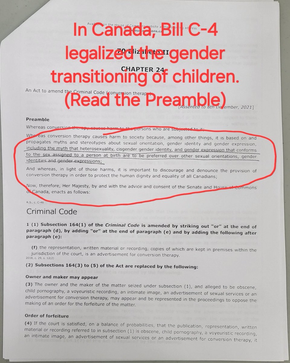 peter_taras's tweet image. Thank you to Larry Brock for advocating for harsher sentences for pedophiles. This is necessary to protect the most vulnerable.

Although, as a father he voted for Bill C-4, along with @PierrePoilievre, which legalized the gender transitioning of children.

This law is a complete…