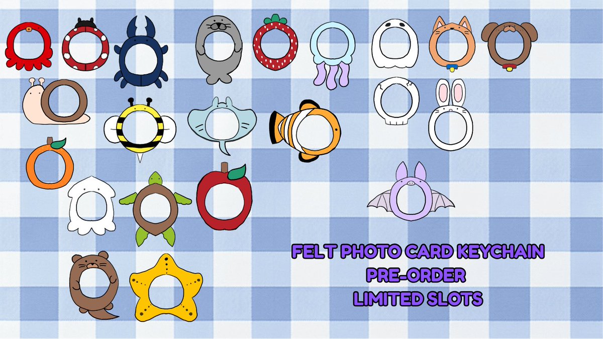 ItsJustSeals's tweet image. FELT PHOTO CARD KEYCHAINS IN MY KO-FI SHOP! I didn&apos;t plan to open these so soon but I&apos;m in need of extra money to pay rent, therefore I have limited slots as of right now, link below for more details + a preview of a finished keychain!