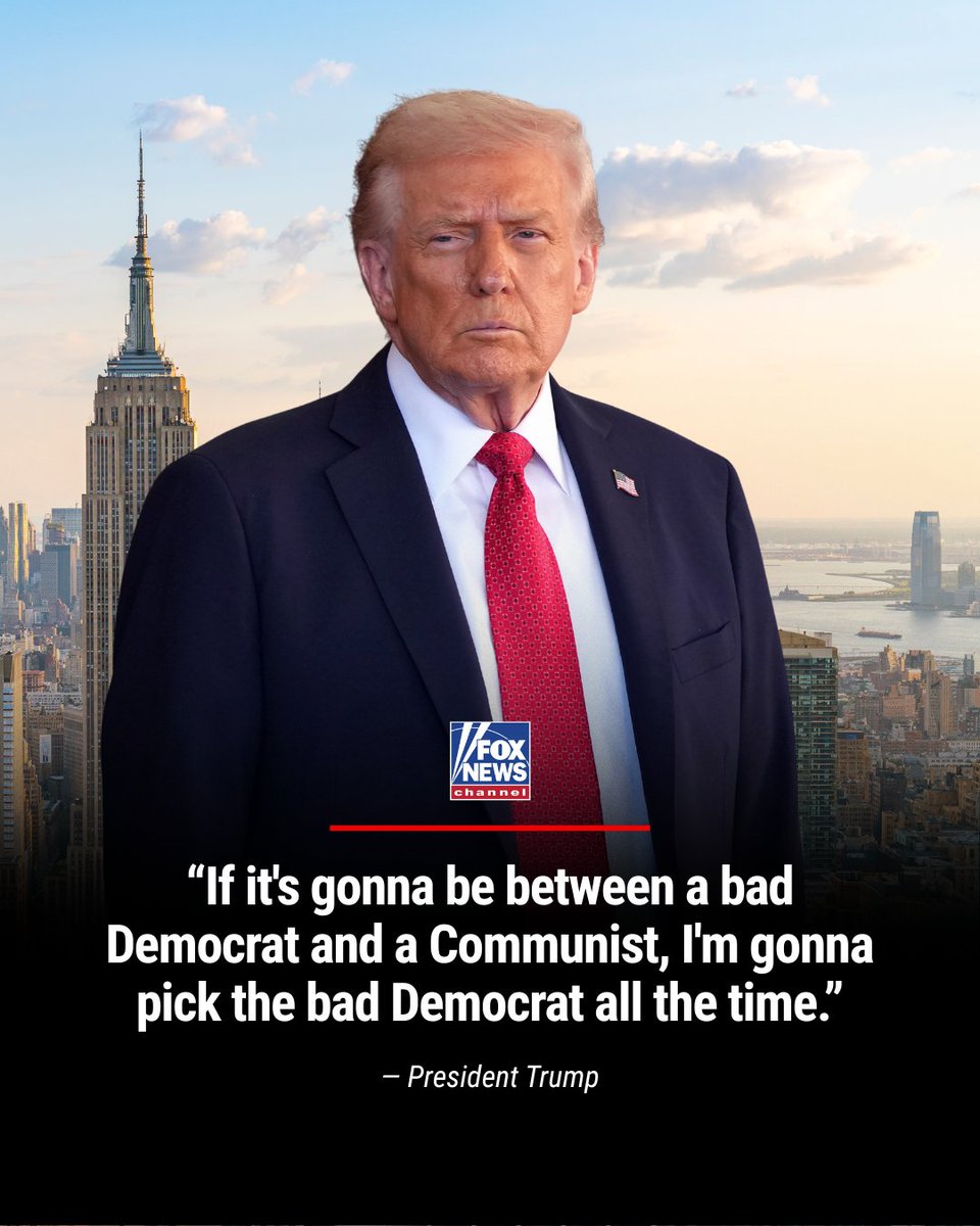 BIG APPLE BATTLE: President Trump says he’s “not a fan of Cuomo,” but will side with a "bad Democrat" if the other option is a "communist."