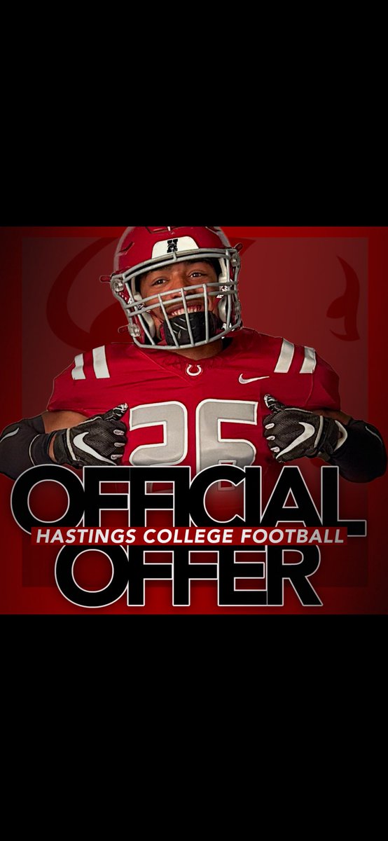 After a great call with ⁦<a href="/Quentin_Synek/">Quentin Synek</a>⁩ I am grateful to receive an offer from Hastings college!! ⁦<a href="/CoachFranzen/">Matt Franzen</a>⁩