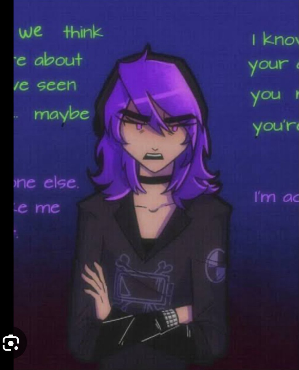 Newtluvscherrys's tweet image. Screenshot redraw that was really fun because I’m bored @mishim0 hi Mishi I am in ur walls #murderdrones #angelfangs