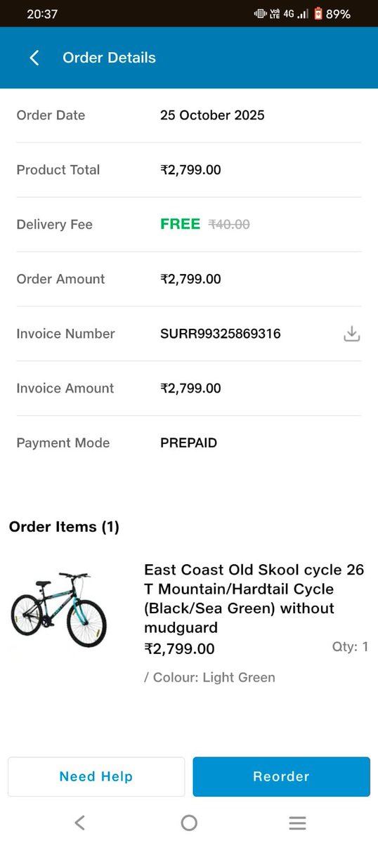 abhishekdeyreal's tweet image. @JioMart_Support where is my order?Past 4 days i have been waiting?Everyday customer care says today it will be delivered.Wait till today.Even the app shows today as of 3rd nov but delivery expected on 2nd nov. Stole my money complete scam‼️🚨now neither cancelled nor refunded
