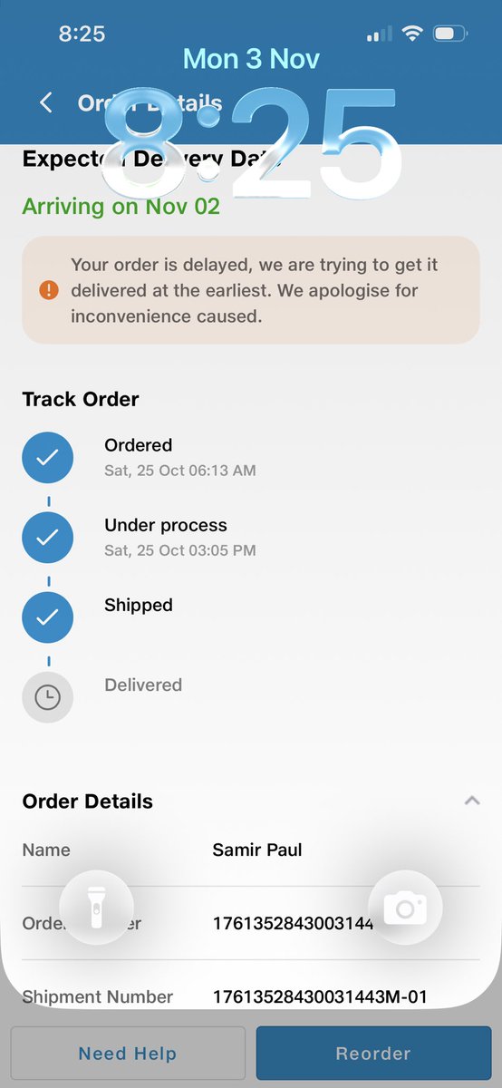 abhishekdeyreal's tweet image. @JioMart_Support where is my order?Past 4 days i have been waiting?Everyday customer care says today it will be delivered.Wait till today.Even the app shows today as of 3rd nov but delivery expected on 2nd nov. Stole my money complete scam‼️🚨now neither cancelled nor refunded