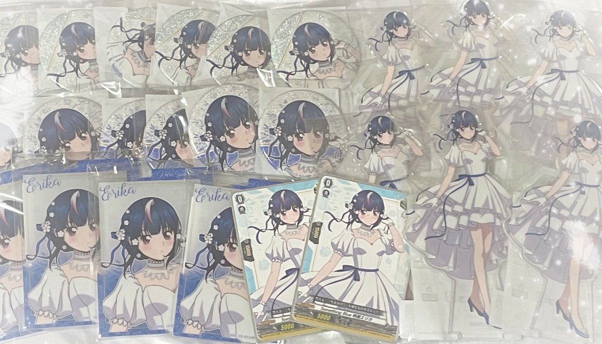ヴァンガード】Something Blue 明星エリカ ク！くじロード カード