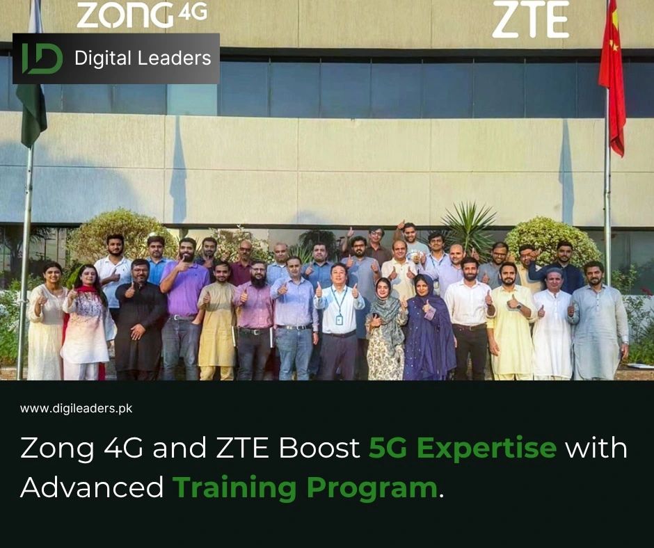 Zong CMPak Ltd, in collaboration with ZTE University, conducted a comprehensive 5G training focused on network design, modernization, and industry applications, empowering teams to drive Pakistan’s next-generation connectivity.

#Zong4G #ZTE #5GTraining #NetworkInnovation
