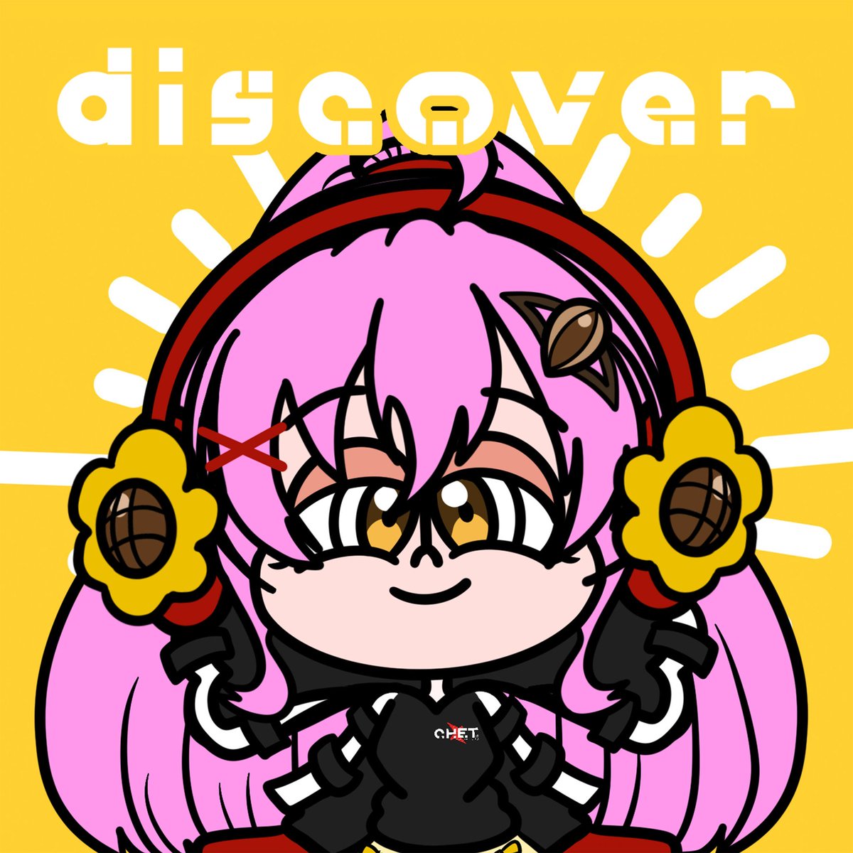 🎊お知らせ⋆͛📢⋆ ／ VコレRe-ride楽曲 『discover / 蜂屋ひまわり