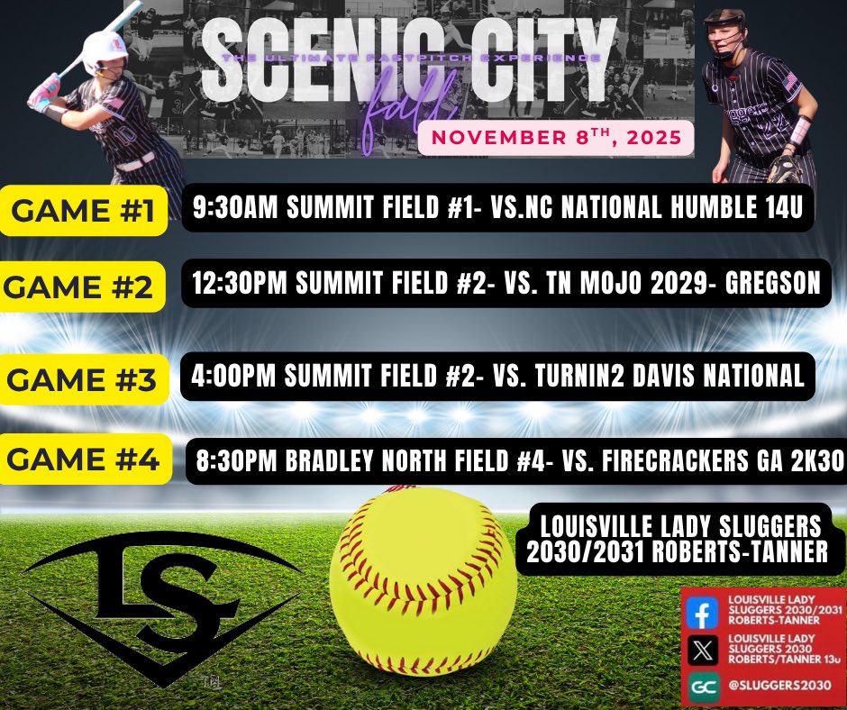 Louisville Lady Sluggers 2030 Huecker-Roberts tweet media