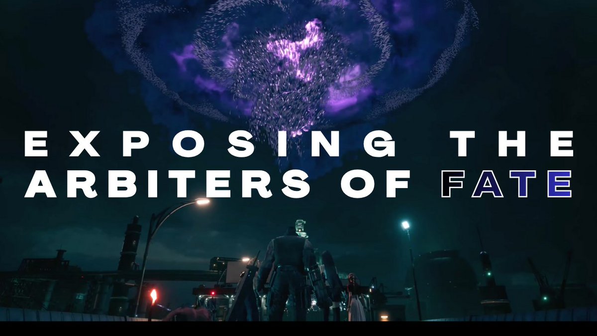ffSteeD27's tweet image. New video live!

Regardless of where we are on the Remake/Sequel discourse, I still think it&apos;s weird that purple/JENOVA heavy entities defend the planet&apos;s fate or the OG for that matter.

So here is an attempt to break it down and offer a solution to this dilemma. 

Link below!
