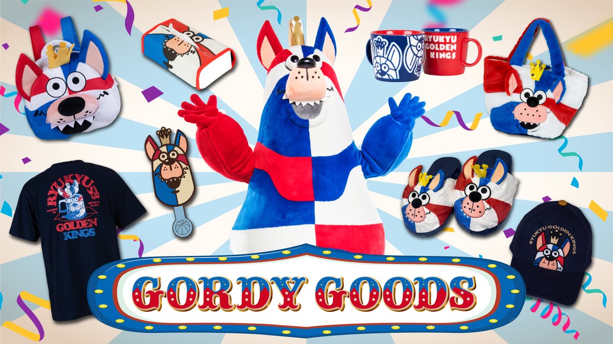 RyukyuKings's tweet image. ゴーディーのお誕生日を記念して、ゴーディーグッズが新登場！

今回の新商品はゴーディーフェイスが一際目立つバッグ、ルームシューズ、カーサンシェードなど、ゴーディーファンにはたまらないアイテムが勢ぞろい！

ぜひお気に入りのゴーディーグッズをゲットしてください！

▽詳細…