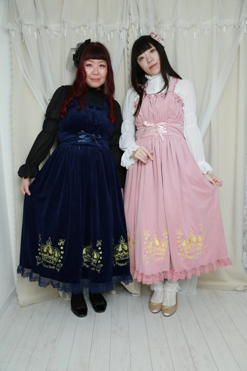 physical drop ワンピース　ロリィタ　クラロリ SEASONZ クラロリ ワンピース メイド風 ロリィタファッション