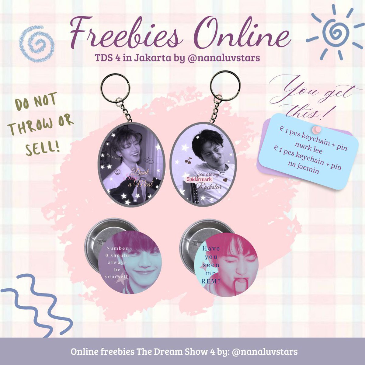 nanaluvstars's tweet image. _⋅ ˚₊‧ ୧Freebies online TDS 4 in Jakarta⋅ ˚₊‧ ୧_
by @nanaluvstars ~ ୨୧ ♡ ·

`♡´rt &amp;amp; like are very appreciated ♡
`♡´claim by 🍊(11.11) 
`♡´boleh co lebih dari 1
`♡´ kindly tag me if you get this :3