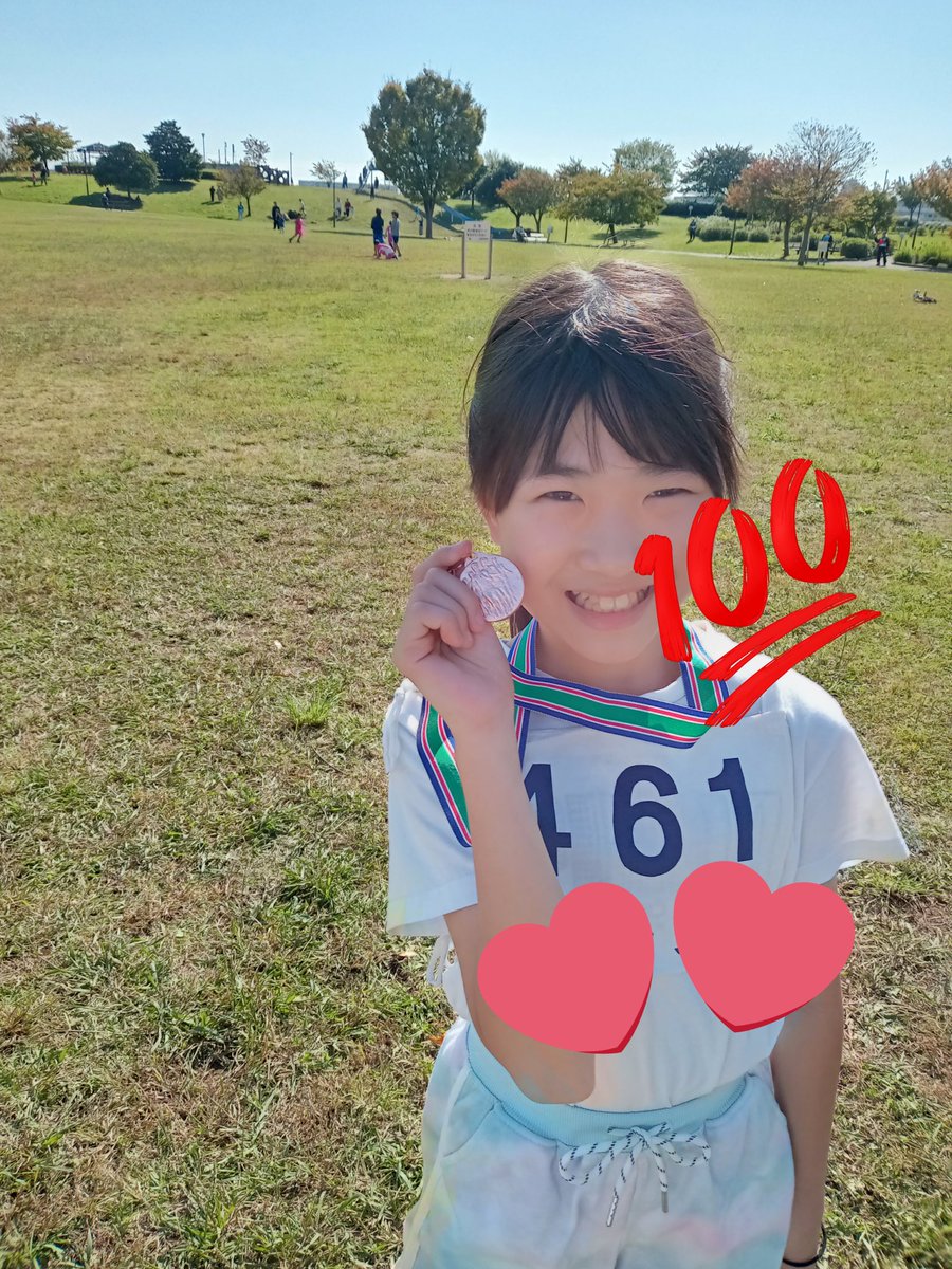 ceshinya's tweet image. やりました❗️
メダルGET！！！！

練習の成果だね❤️

おめでと〜う🎉