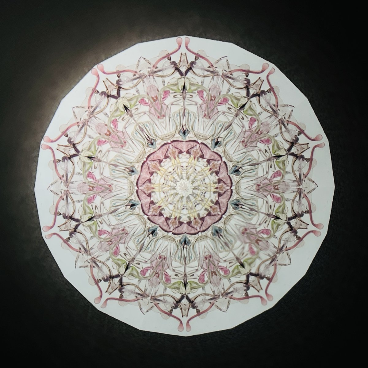 万華鏡　カレイドスコープ　美品　作者名　不明　6番 万華鏡 カレイドスコープ 美品 作者名 不明 6番 万華鏡 カレイド