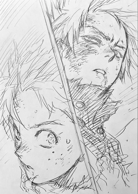 ラフ描き、💥🥦

息抜きラクガキ 