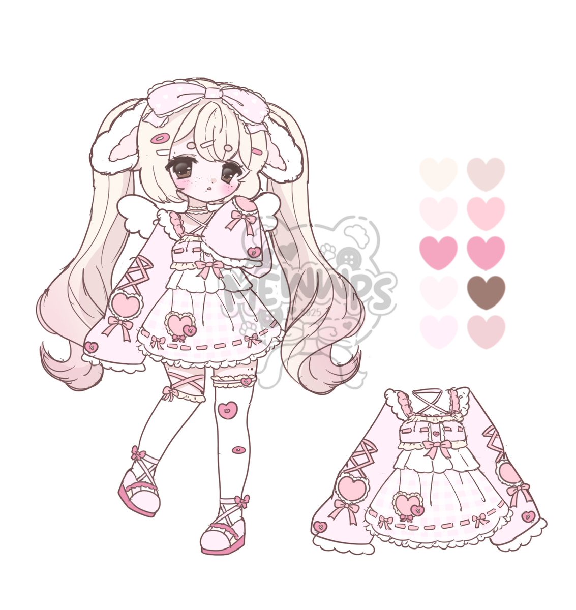 「STITCHED BUNNY ADOPT 」  ₍ᐢ. .ᐢ₎,

✿♡ $45 USD 
+$35 for commercial usage (vtubing, etc)
Payment over paypal ♡

PLEASE DM TO CLAIM 
♡ Thank you! 𐑼ᕱ
⑅
She'll be up on vgen at a later date!