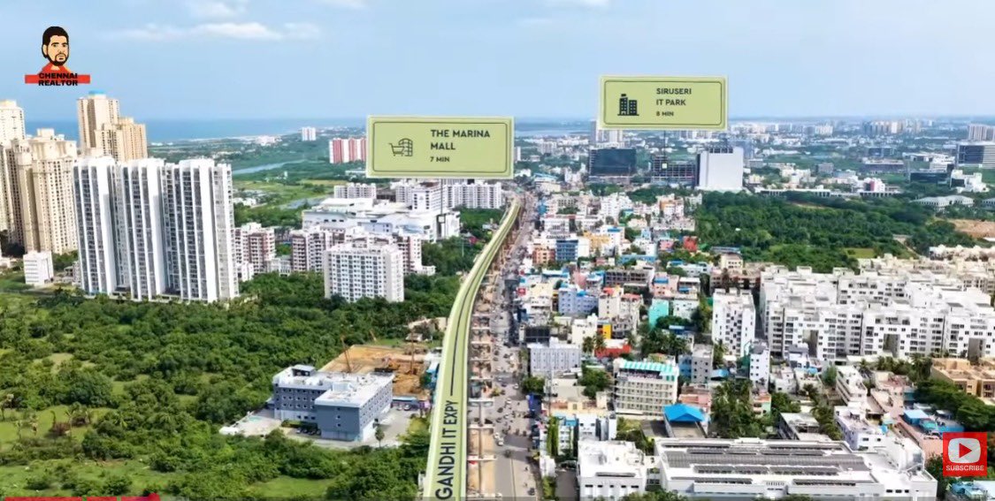 UpdatesChennai's tweet image. Status of TCS Siruseri&apos;s new IT Park. Being built at a cost of 876 Crs, it will have 3 buildings of 11 floors with 3.34 million sq.ft of office space &amp;amp; employing 25,000+ people.. #Chennai #Projects 🏗️🌇