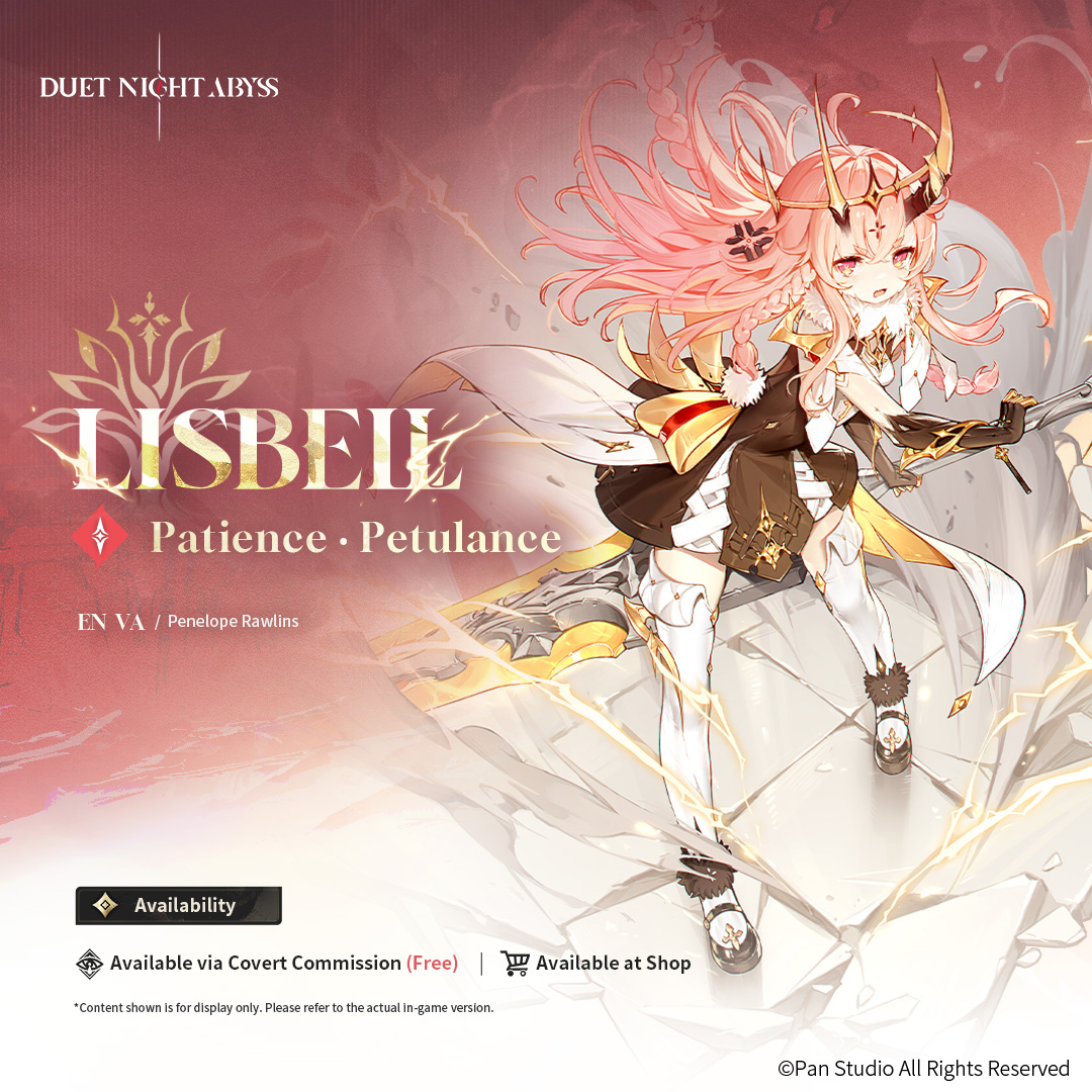 ✦ Path to Inner Light | Lisbell · Patience · Petulance

Crowned in gold and bound by "Virtue",
she hides her nature beneath the shell of "fortitude".
The girl chosen by the holy sword speaks softly with patience,
to the spirit within it,
holding back a fire she's not allowed to