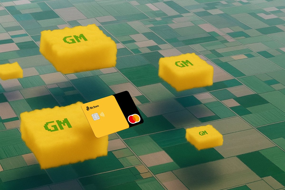 www_bit_store's tweet image. GM☀️

A new week, new goals, new gains.

Let your Monday energy be as bright as your #BitStoreCard💳✨

#MondayVibes