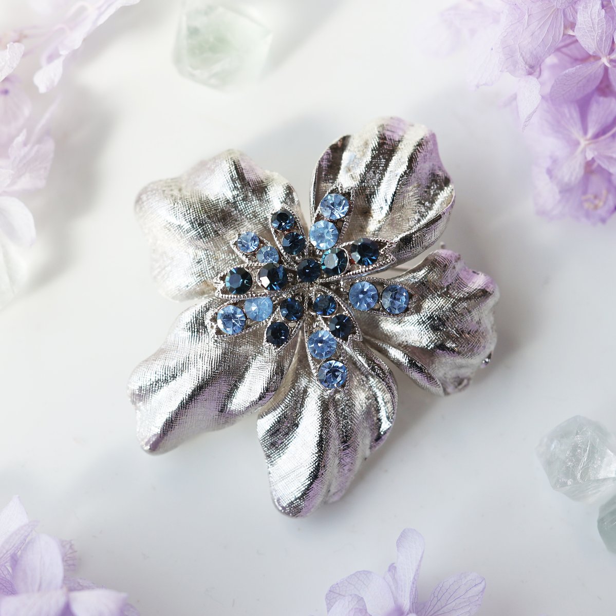 海福雑貨　花　アンティーク　ヴィンテージ　ブローチ10点　まとめ売り 海福雑貨 花 アンティーク ヴィンテージ ブローチ10点 まとめ売り