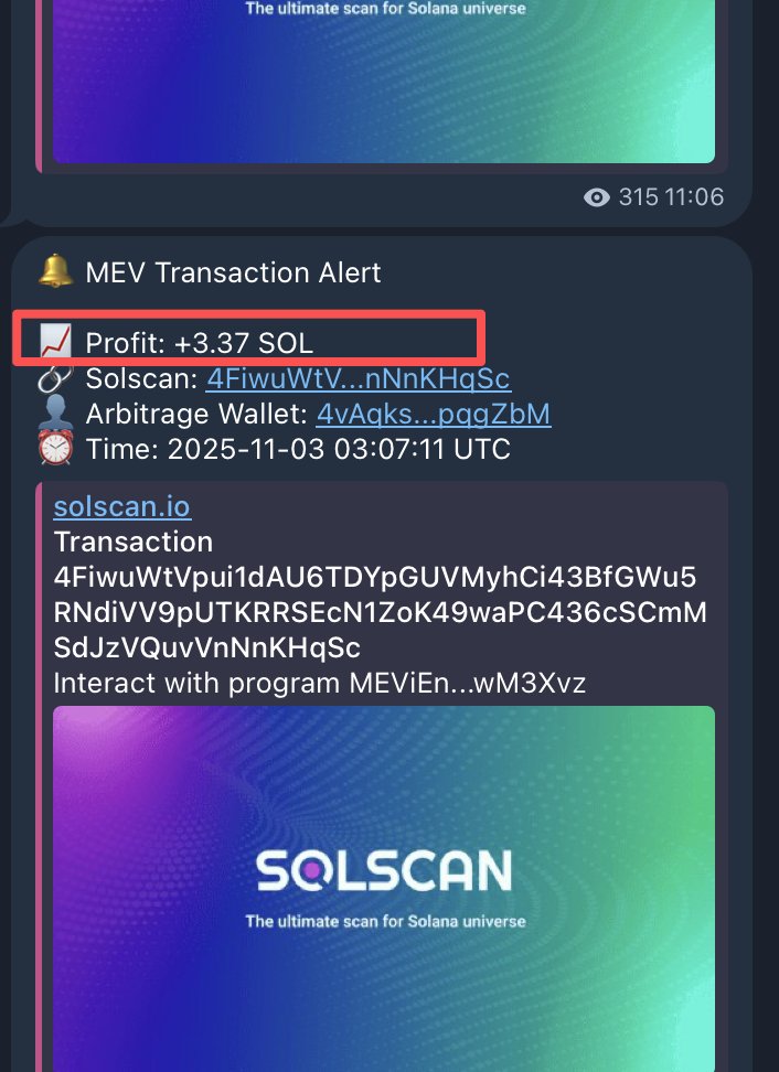 PULSE_Mev_Bot's tweet image. PULSE Mev Bot on the road.
#Solana #Web3 #PULSE #Arbitrage #Crypto