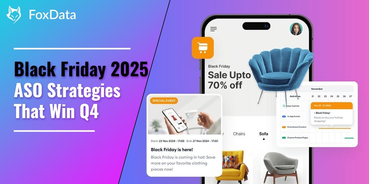 foxdata_com's tweet image. 🚀 Black Friday is coming — and CPMs are already climbing.
If your ASO isn&apos;t airtight, every click will cost more.

Learn how top apps prep smarter, scale faster, and convert higher this season 👇
🔗 bit.ly/3X8WNBa

#ASO #UA #AppGrowth #BlackFriday #FoxData