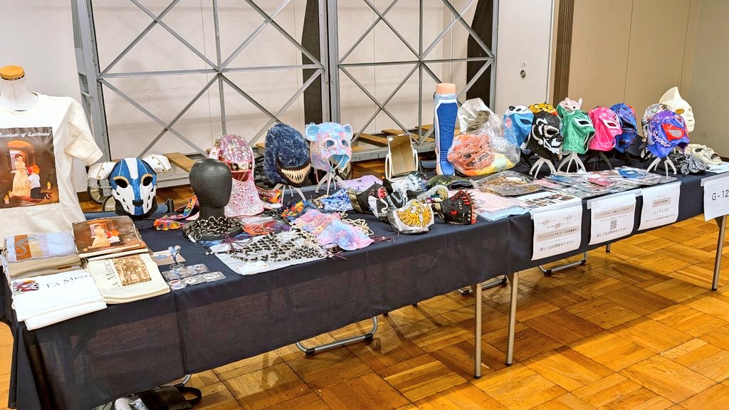 スクフェス開催しました！

みーんなマスクでお待ちしております！！
一緒に写真も撮りましょう🙌📸

スペース G-12！

 tokyomaskfestival.com
11/3(祝)12:00〜17:00
東京都立産業貿易センター台東館
#マスクフェス