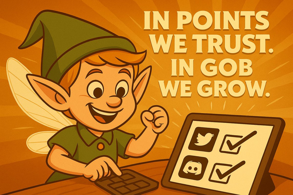 GM Goblin Community！⚡
This week’s tasks come with a 3x points multiplier.
Complete tasks now and stack more points!

🔗 Jump in: goblin.fi/points
