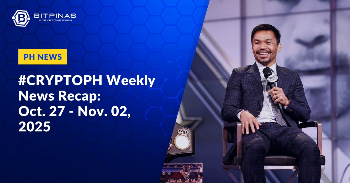 mmichaels_21's tweet image. We covered the following items in today&apos;s @bitpinas CryptoPH weekly recap newsletter:

1. @MannyPacquiao&apos;s new fintech app
2. Bataan province x blockchain
3. @BangkoSentral cancels VASP license of CoexStar
4. @basepilipinas meetup (cc @0xmoonlight_)
5. BYC @bayanichain at…