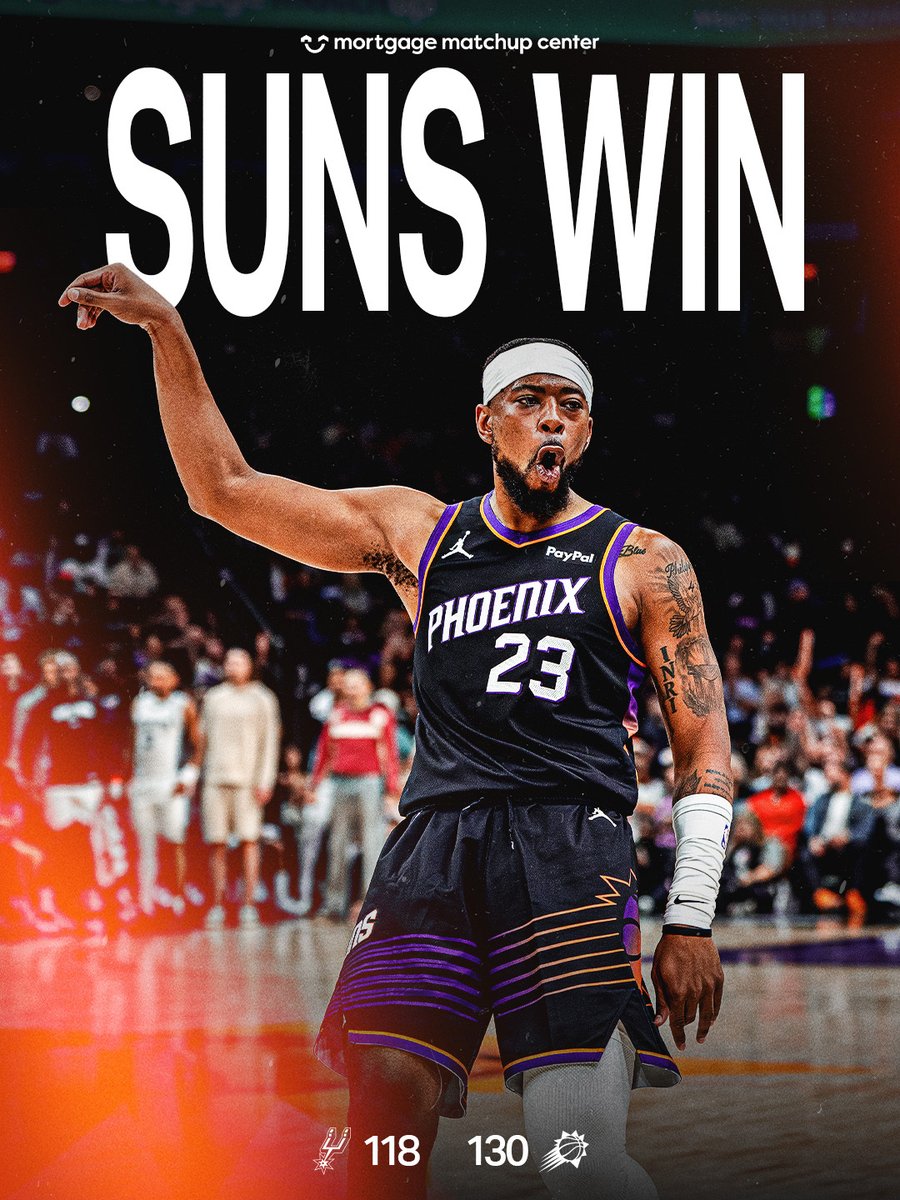 DUB!

@match_mortgage | #SunsUp 