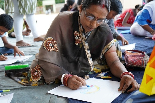 In India's Balasore district, Kanchan Jena wields poetry as a powerful tool to communicate the realities of climate change,

“Poetry touches emotions in a way plain speech cannot,” she says. “I weave in feelings so people understand why these issues matter to them personally.”