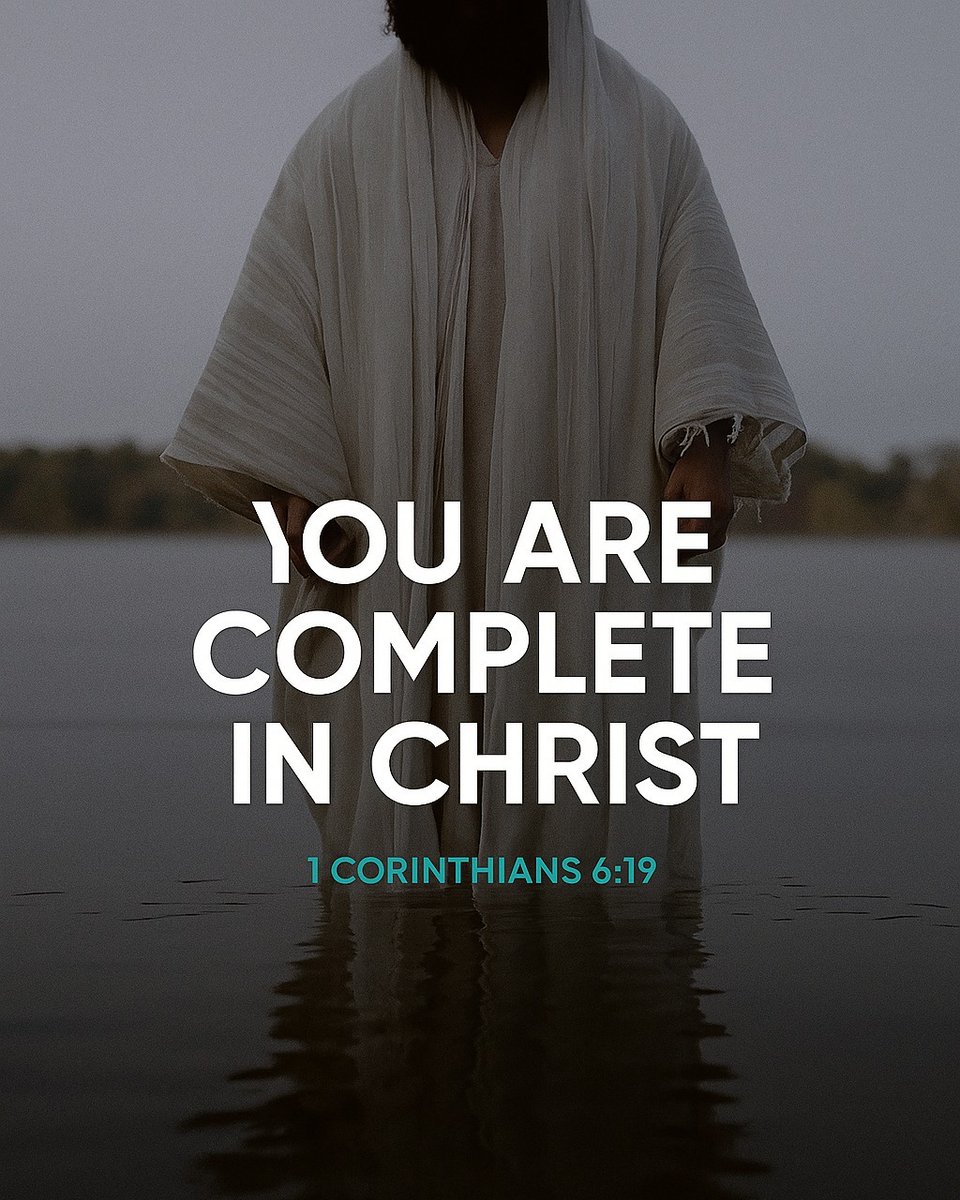 jwctorg's tweet image. You are complete in Christ, with His presence and power alive in you. By surrendering to His grace and continually receiving it, He transforms you into a faithful and fruitful witness for His glory. Trust Him to shape you...

#TrustHisProcess #ChristOurStrength #WalkInTheSpirit