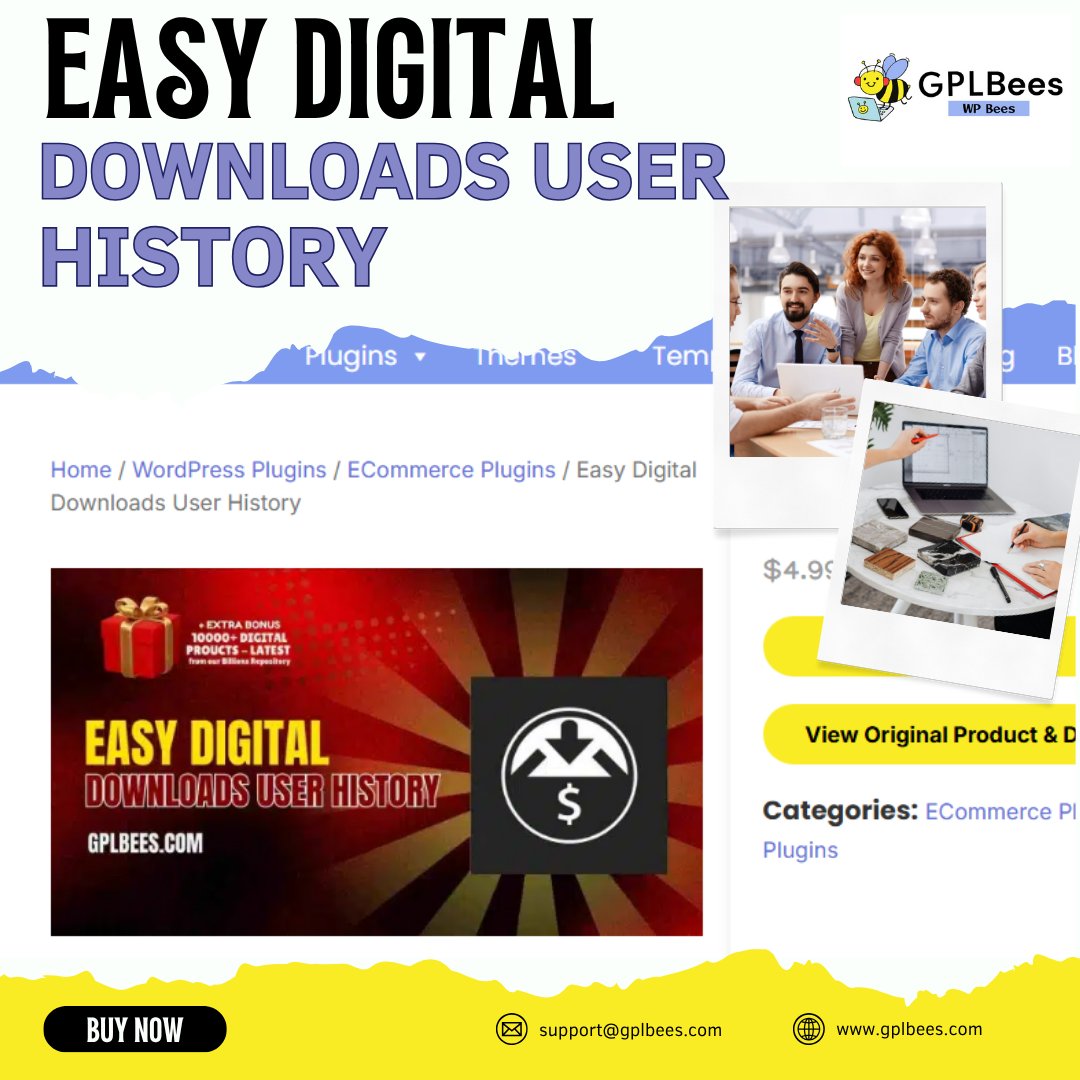 gplbees's tweet image. 🚀  Easy Digital Downloads User History (GPL Licensed)

🛒 Get It Here:
👉 gplbees.com/product/easy-d…

#WordPressPlugins #WordPressThemes #GPLPlugins #GPLThemes
#EasyDigitalDownloads #CustomerTracking #EcommerceInsights #DigitalMarketing#WebDesignTips#GPLSoftware#DataDrivenDecisions