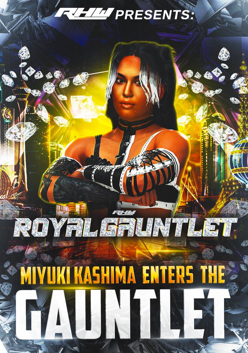RHW_official's tweet photo. โ๏ธ @DESTINED_MIYUKI makes her long-awaited return to RHW!
๐ @TheN0t0ri0usZ0E is on the hunt for diamondsโarrg, me matey,
Both enter the Royal Gauntlet, seeking to prove theyโre the true gems of #RHW.
#RoyalGauntlet #RealHardcore #CAW #WWE2K25 https://t.co/LnY5zGN4pf