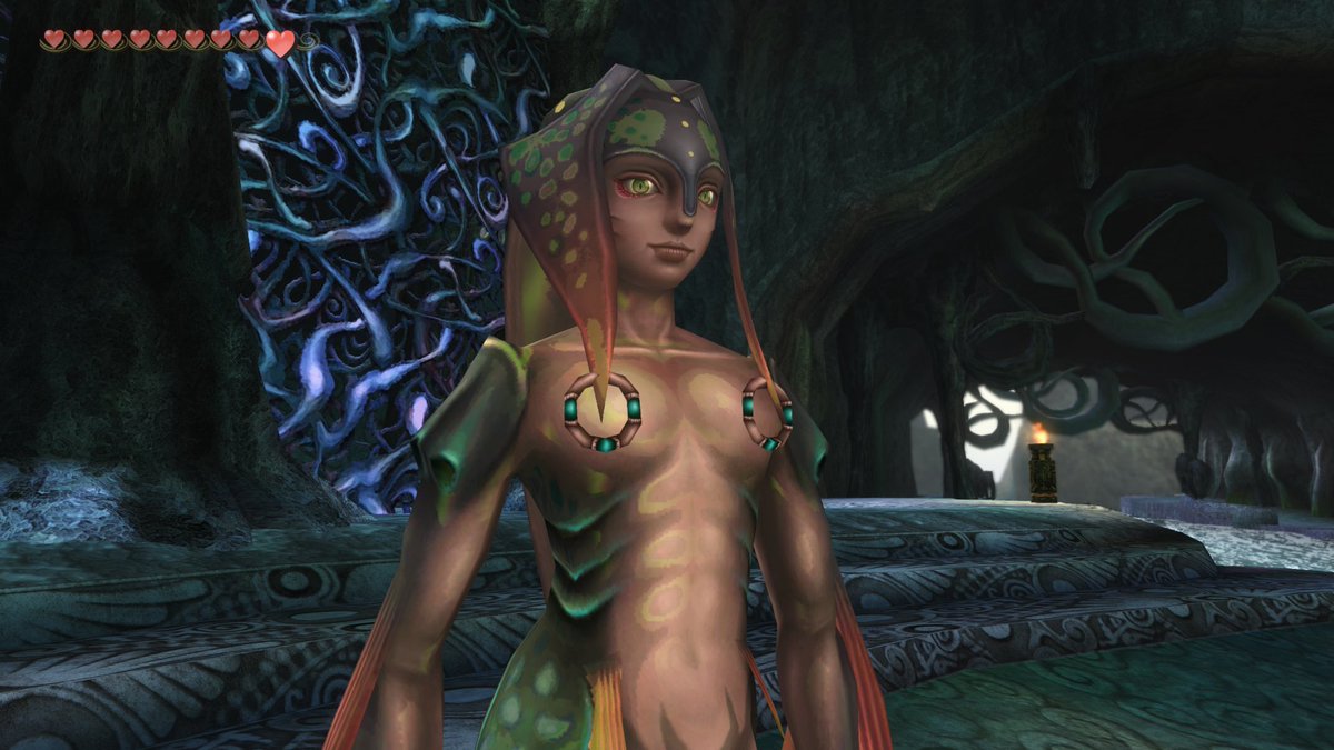 The varied fish head designs in BotW and TotK are cool and better in my opinion, but the unified design in Twilight Princes is incredibly beautiful