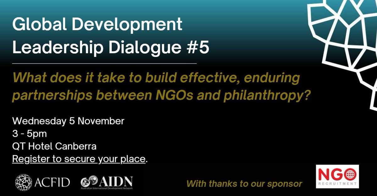 AsiaPacific4D's tweet image. How can NGOs and philanthropy can collaborate more closely?

Join #AP4D&apos;s @MConleytyler this Wednesday 3-5pm, in conversation with @minderoo&apos;s Nina Lorenzini, @EverGreeningA&apos;s Michaela Sargent and @GPforEducations&apos;s @htronec.

🔗Details and registration at events.humanitix.com/global-develop…