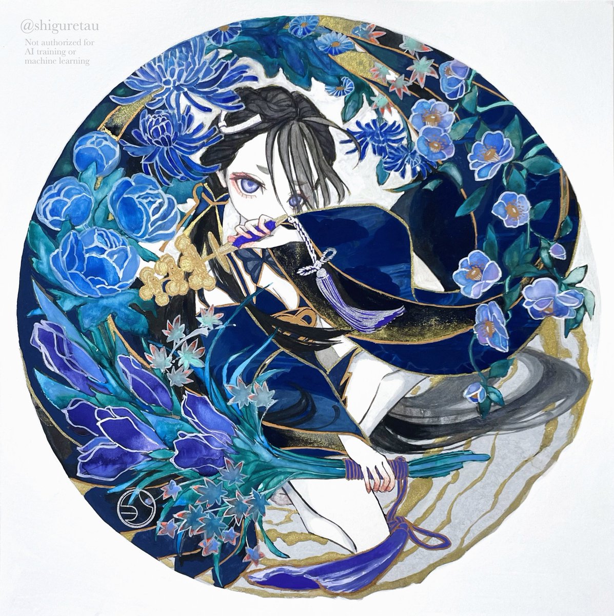 紫昏たう｜11.1-9 墨の彩展(奈良) on X