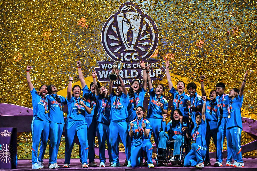 amitkotarya's tweet image. 🏆 CHAMPIONS OF THE WORLD 🇮🇳#CWC2025
#WomensWorldCup2025