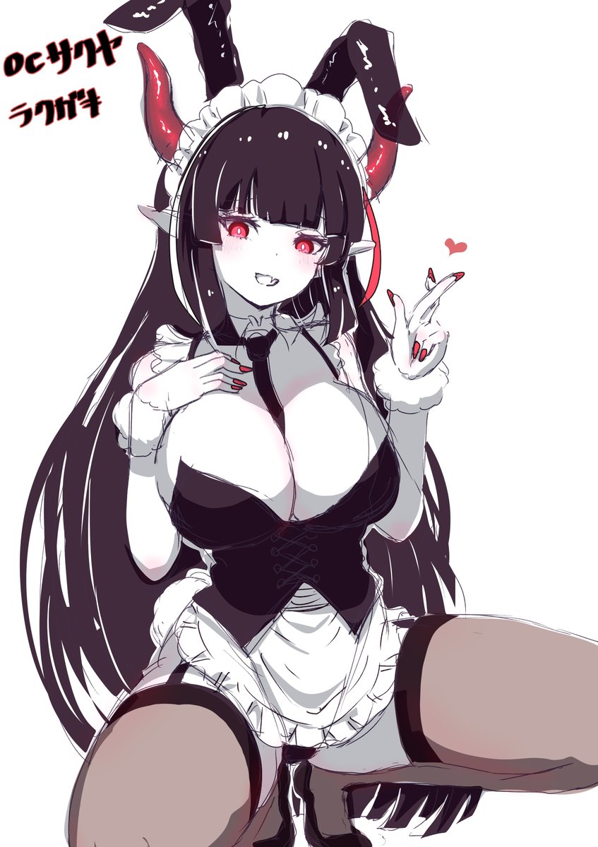 OCサクヤ(黒)とナガ(青)です
鬼姫姉妹です、あなたの結婚相手です・・・という設定

こちらはFANBOXを主としたキャラとして制作しました
少しずつFANBOXなどで見かけるようになるよてい

マンガにもひょっこり出てくるかもしれません
OCも宜しくお願い致します 