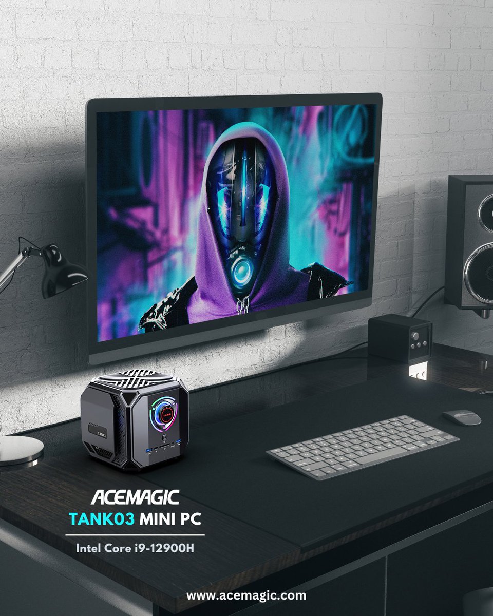 Acemagic_MiniPC's tweet image. Ready to go rogue with your rig? 💥
🛠️🖥️ Let your wildest custom build come to life with the ACEMAGIC TANK03 #MiniPC Barebone version 🔥 Intel Core i9-12900H for blazing-fast performance 
⚠️ Limited availability — customize yours at 𝗮𝗰𝗲𝗺𝗮𝗴𝗶𝗰.𝗰𝗼𝗺 🏃💨

💳 Use Discount…
