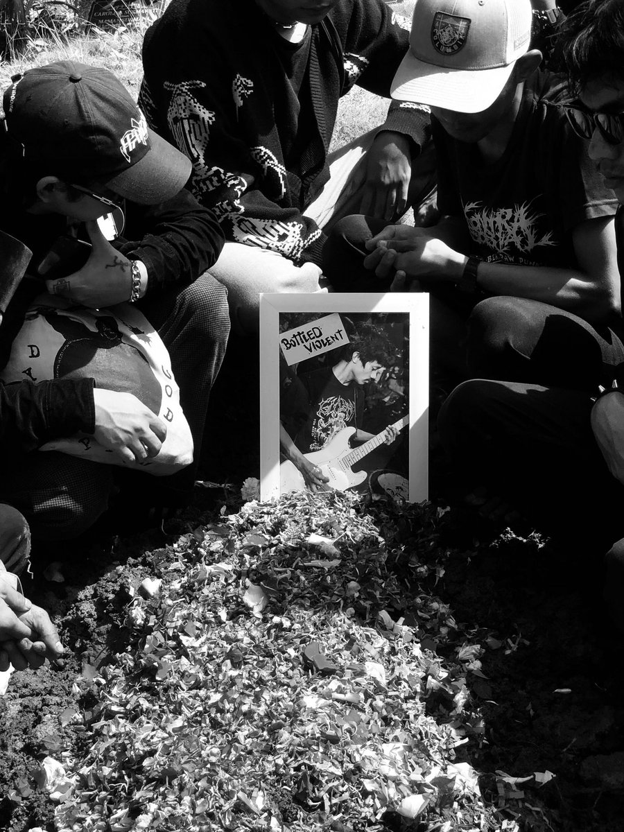 Rest in punk, mon! We will see u again on the another side🤍