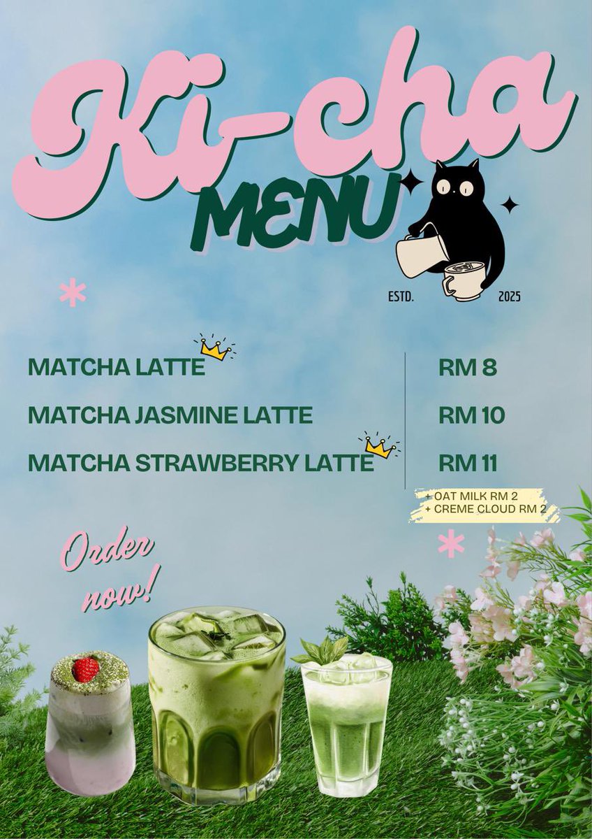 opening a matcha business was definitely not on my 2025 bingo card