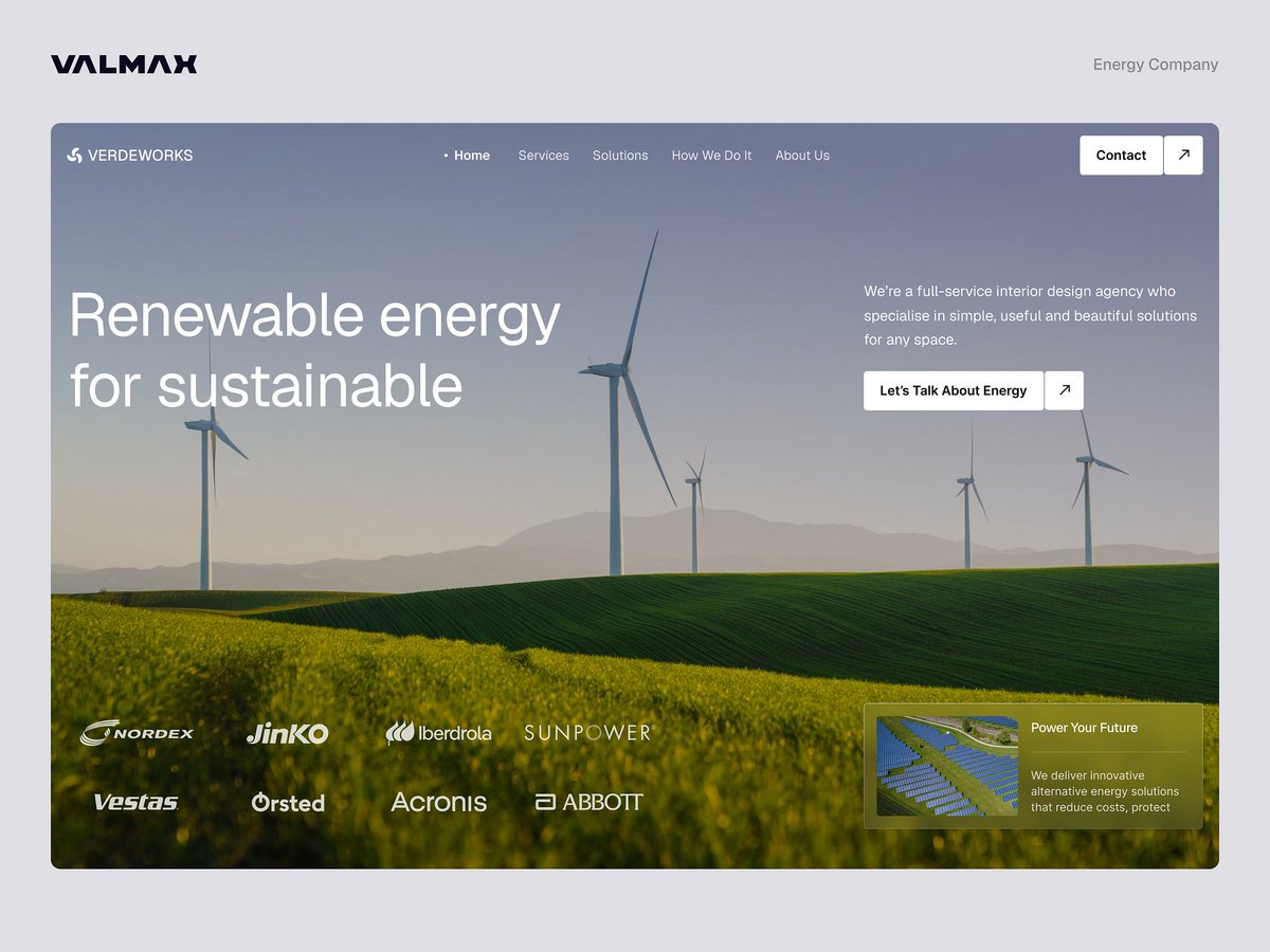 LunaFauster's tweet image. Energy Company Web Design

Looking for a professional landing page or full website design that impresses and converts? Link in bio! 

Let&apos;s make your website the best first impression your brand deserves! 

#webdesign #uidesign #uxdesign #landingpagedesign #uiux