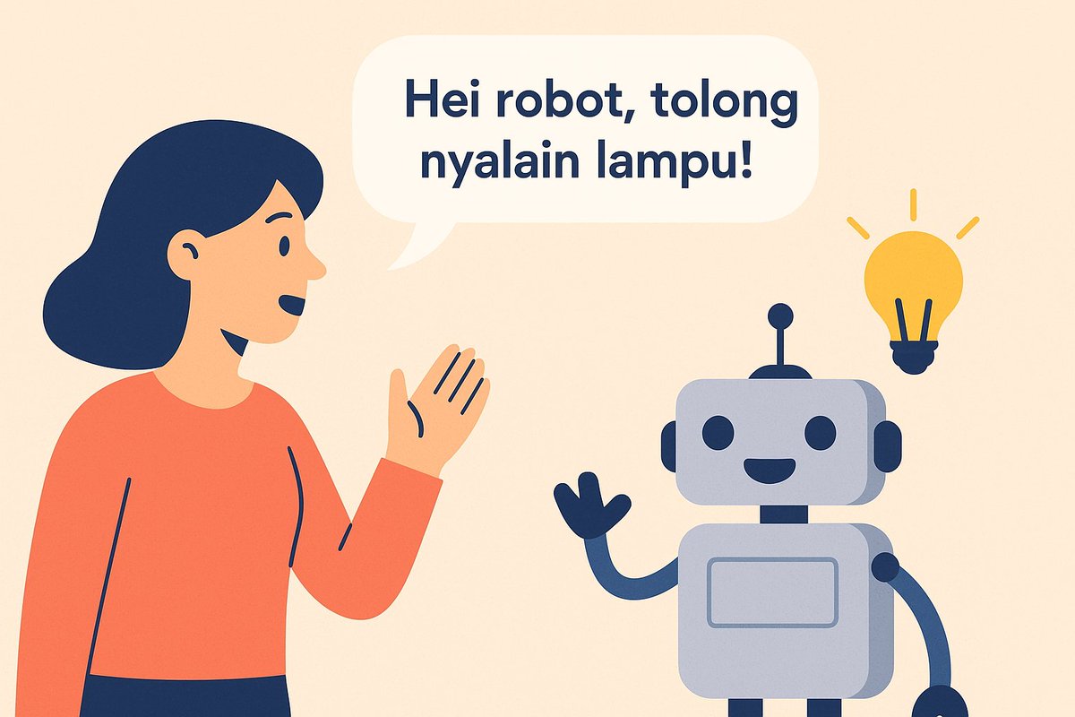 Dianharyani03's tweet image. 👩‍💻 Ngoding Itu Ngasih Perintah!

Bayangin kamu ngomong ke robot:
“Hei robot, tolong nyalain lampu!”

Robot nggak bakal paham,
sampai kamu tulis pakai kode:
lampu.nyalakan

Itu dia esensi pemrograman:
Ngasih instruksi ke komputer biar dia kerja buat kita.

#Ngoding #BelajarCoding